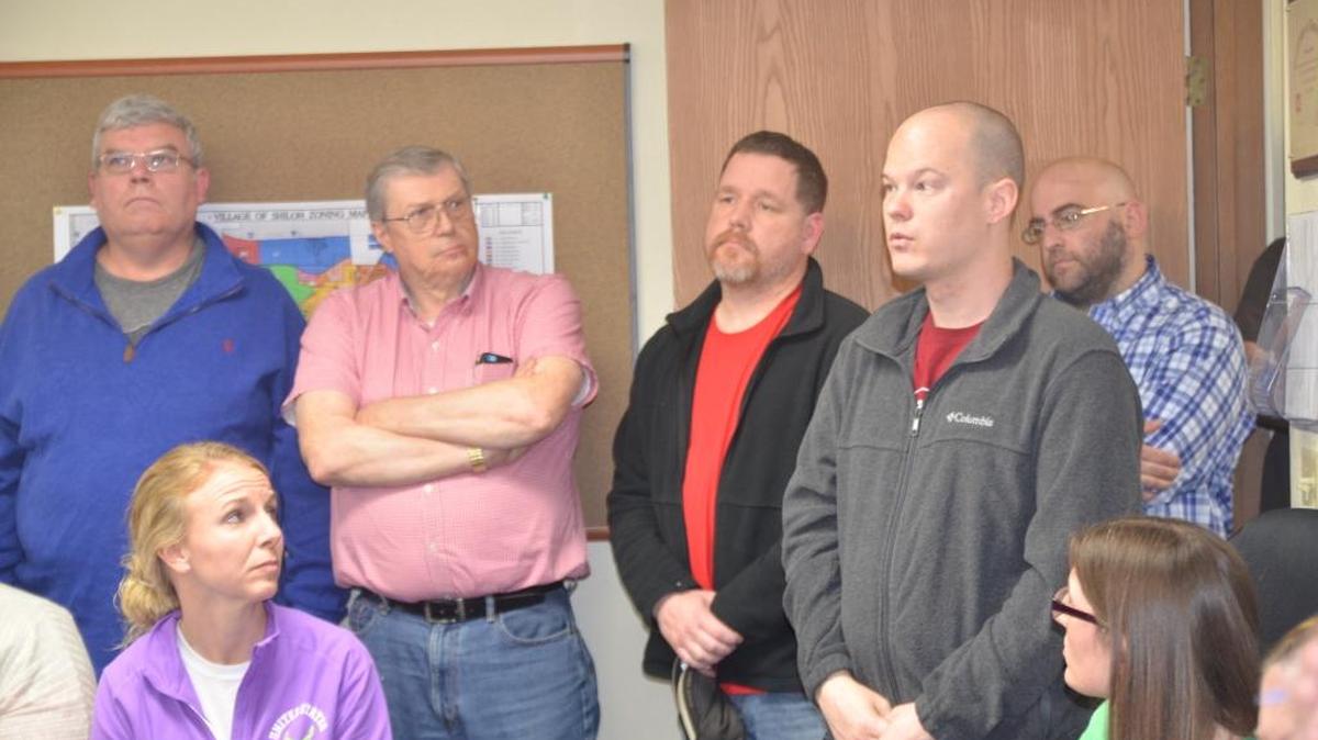 Standing room only as 23 residents spoke out in opposition for two planned developments proposed during Shiloh Planning Commission Board held a public hearing prior to its Monday night meeting at Shiloh Village Hall.