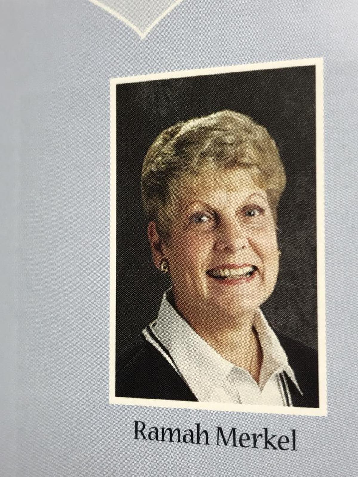 Ramah Merkel in her final year at Hinchcliffe Elementary in 2007-08.