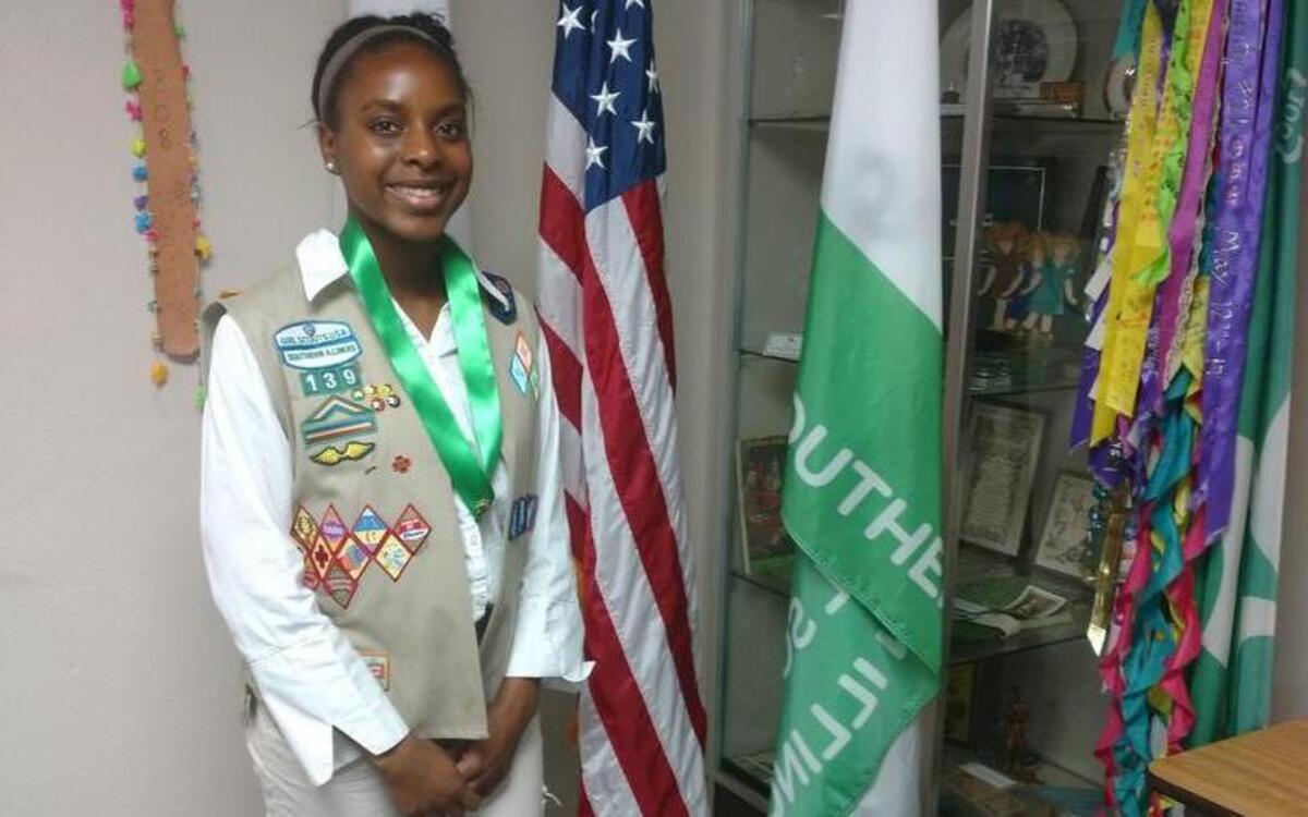 Saran Khalid from O’Fallon has earned the Girl Scout Gold Award, the highest award a Girl Scout can receive, for her project called, “Domestic/Elder Violence Community Awareness.”