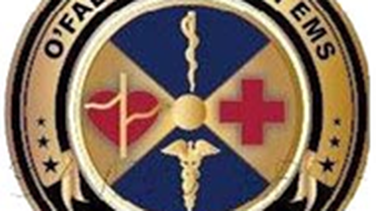 O’Fallon-Shiloh EMS challenge coin logo.
