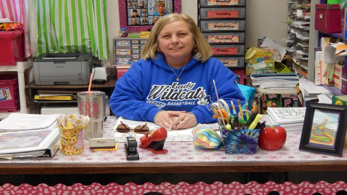 Elaine Rockemann teaches second grade in Shiloh, where her mother was also a longtime educator. Rockemann loves using arts and crafts to teach her students all types of lessons. Rockemann was also recently received an Emerson Excellence in Teaching Award, which goes to top teachers in St. Louis and the metro-east.