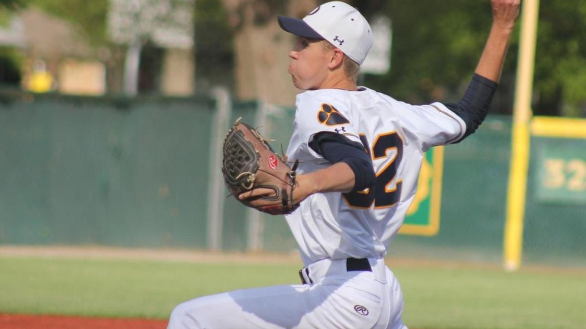 O’Fallon’s Heath Zuber fires a strike Thursday against East St. Louis.