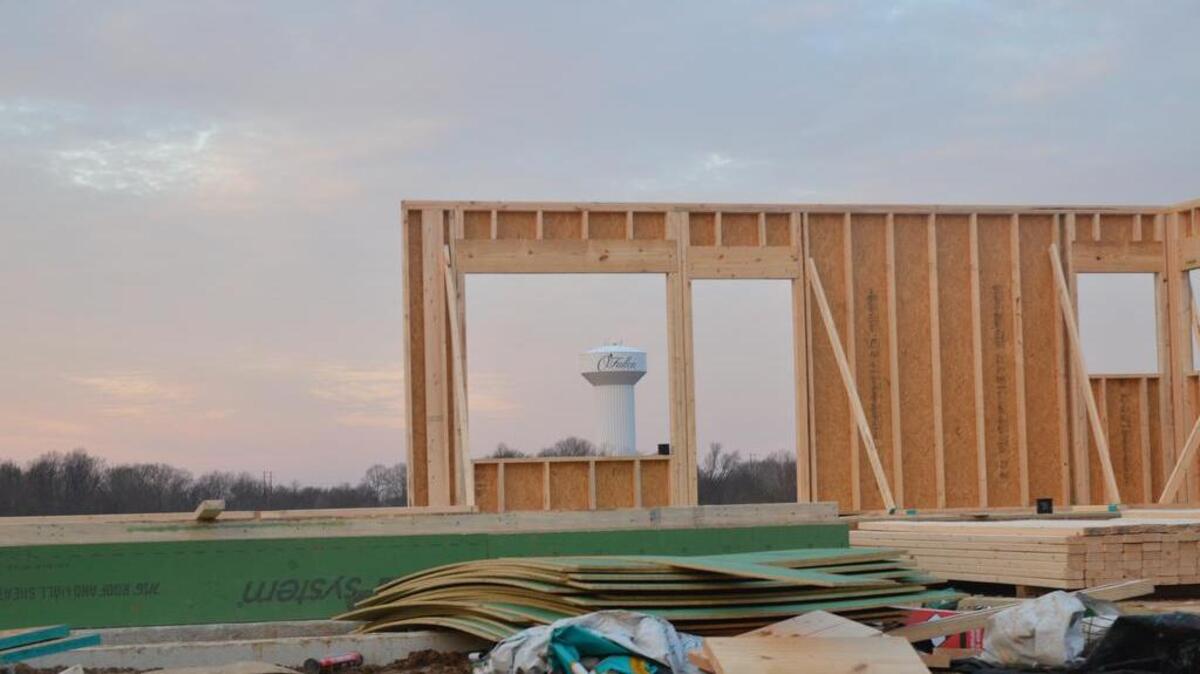 New residential housing is underway at the Reserves of Timber Ridge subdivision off Simmons Road in O’Fallon.