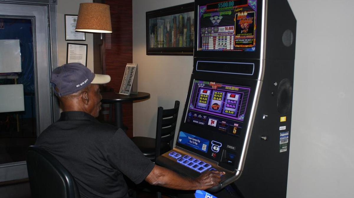 Fairview Heights resident John Hamilton said he’s been bowling at St. Clair Bowl for nearly 25 years and is happy the City of O’Fallon allows video gambling so he can dabble at the gaming machines after he bowls.