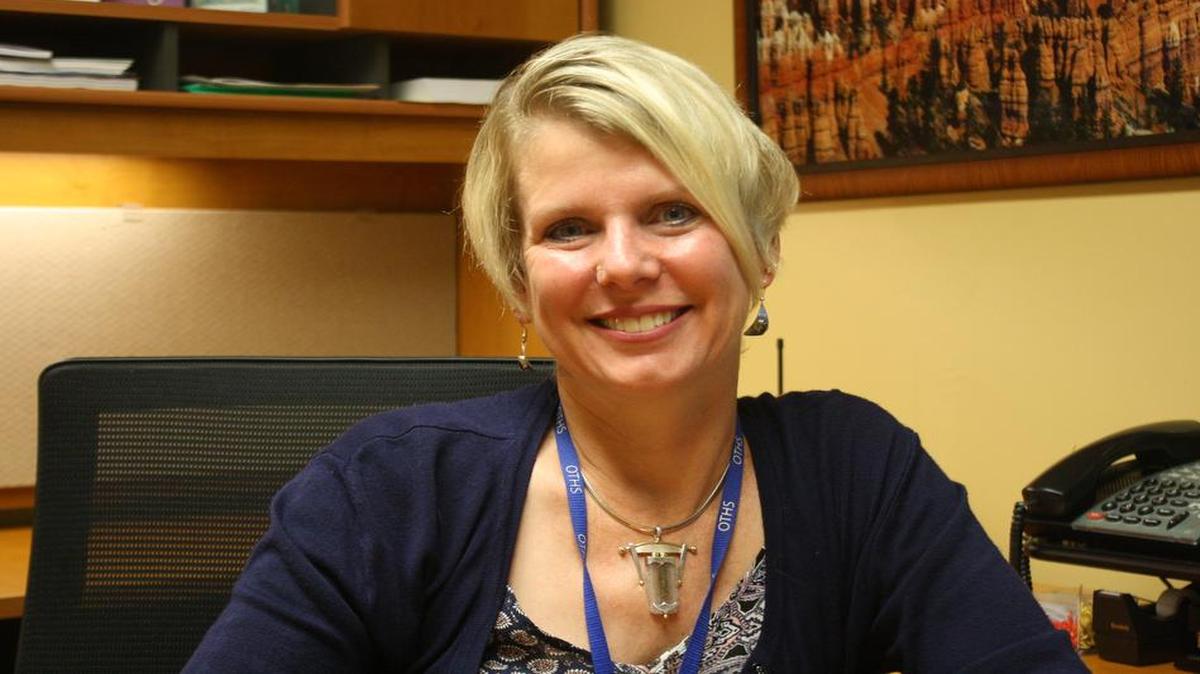 Martha Weld, assistant superintendent, writes and coordinates grant work for O’Fallon Township High School.