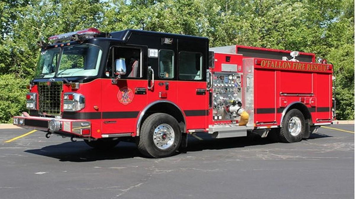 O’Fallon Fire Department fire truck apparatus.