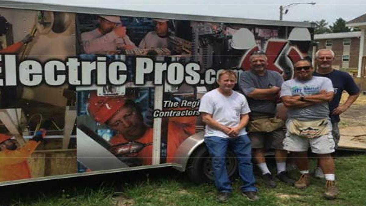 Lewis & Clark Habitat for Humanity O’Fallon Chapter welcomed volunteers from Electric Pros to wire a new Habitat Home at 202 Carson Drive in O’Fallon, which is the site currently under construction for an O’Fallon resident, single-working mother with two children.