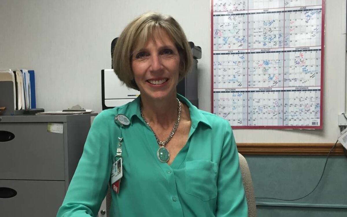 Donna Meyers of O’Fallon was recently recognized as a “Faith in the Marketplace” Awardee by the Diocese of Belleville. She works at St. Elizabeth’s Hospital in Belleville.