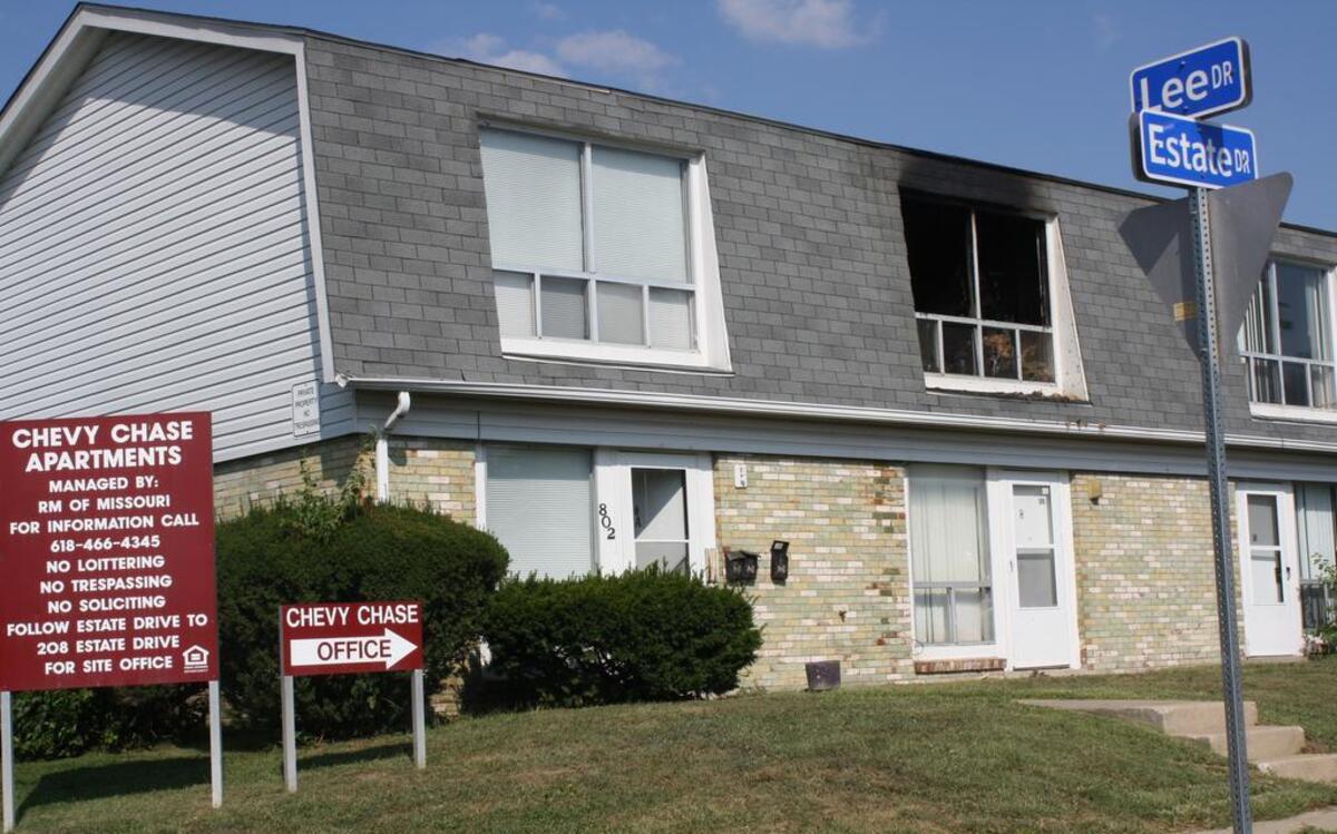 An apartment at 802 Estate Drive in O’Fallon was damaged by fire on Wednesday, Sept. 20.