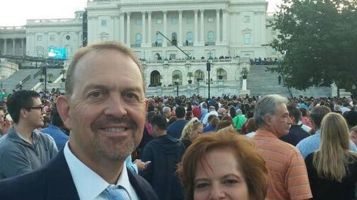 
O’Fallonites Paul and Sandy Evans, also the O’Fallon City Finance Director, attended the papal address at the nation’s capital—the first ever to address congress.
