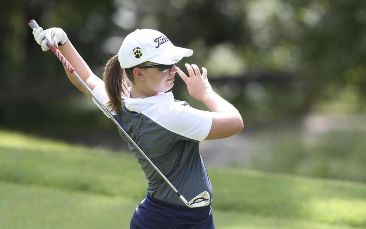 Emily Marrs led the way for O’Fallon during the state golf tournament with a 76.