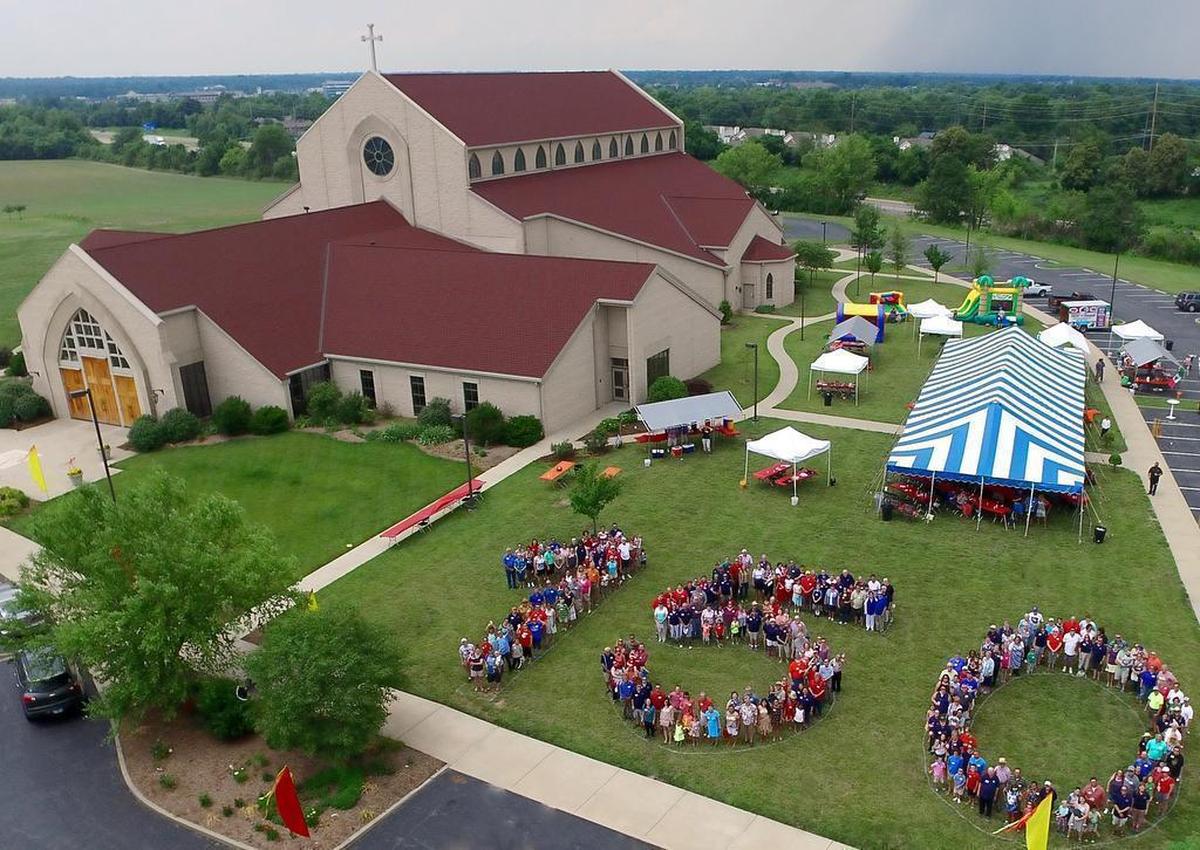 St. Clare of Assisi Church, 1411 Cross St. in O’Fallon, is celebrating its sesquicentennial anniversary this year, and 10 years since building the parish’s third and most recent church since its founding in O’Fallon in 1867.