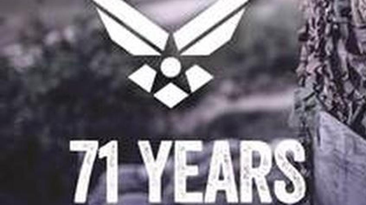 The Army & Air Force Exchange Service and MILITARY STAR are saying happy 71st birthday to the Air Force on Sept. 18. with 10 cents off per gallon of fuel, 15 percent off at restaurants and more savings at the Scott AFB Exchange. Courtesy graphic