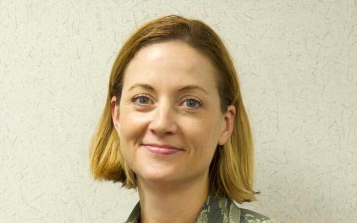 Chief Master Sgt. Diane Slazinik, 375th Communications Group: “I am thankful for the men and women of the 375th Communications Group, our phenomenal leadership and the love and support of my family.”