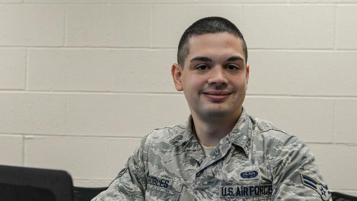 Airman 1st Class Christopher Robles, 375th Communications Squadron operations controller, is this week’s Showcase on “ICE.”