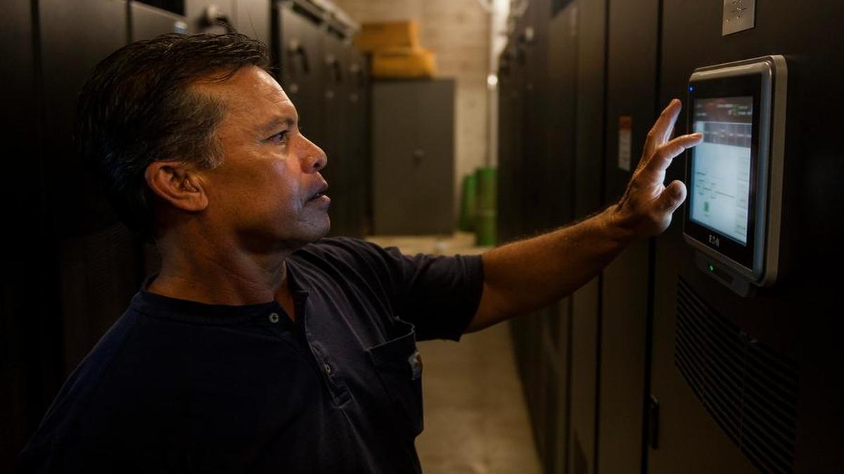 John Santos, 375th Communications Squadron electrician, is this week’s “Showcase on ICE.” As the subject matter expert on electrical requirements for infrastructure upgrades for the Scott Air Force Base Data Center, Santos masterminded the $2.8 million redundant power solution for new east and west Uninterrupted Power Supplies design and construction projects. He was integral to the team’s success in energy reductions, upgrades, and fault tolerance capacities, bringing the facility to the highest industry standards. Additionally, he was instrumental in preparing the layout of the second 2,500 amp bus duct in advance of west UPS modernization. Finally, he postured the unit for the next fiscal year using energy efficient technology and doubling the power capability of Building 1575.