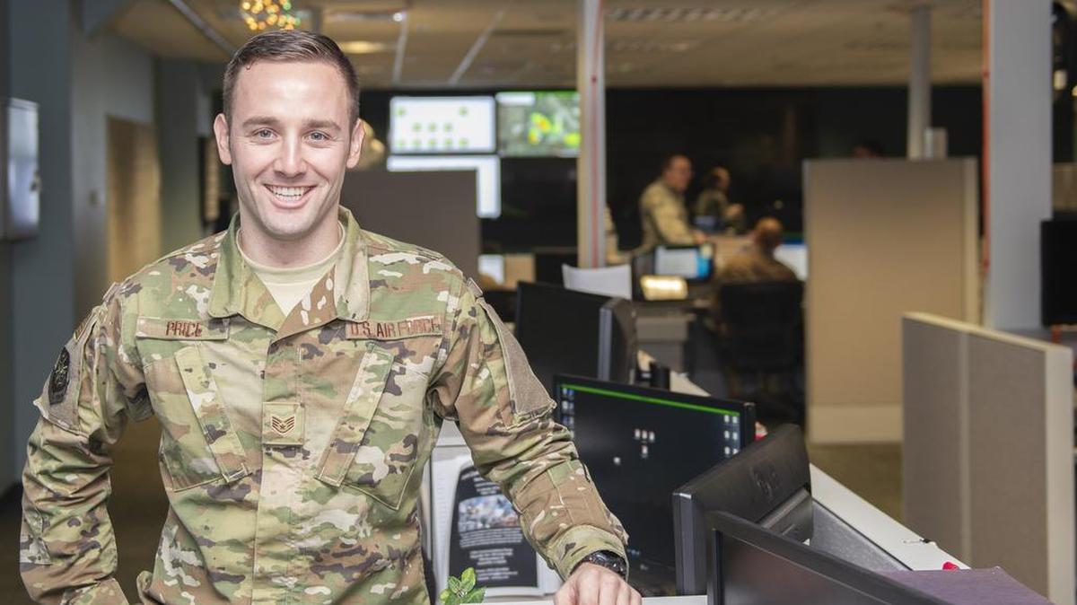 Staff Sgt. Zakary Price, 375th Communication Squadron client systems supervisor, is this week’s Showcase Airman.