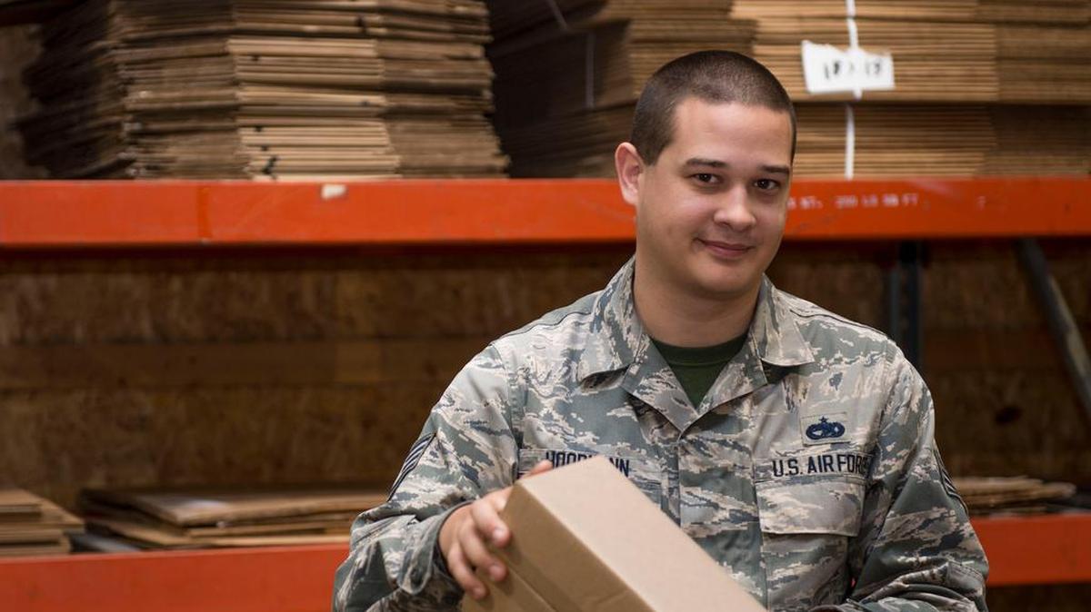 Staff Sgt. Brian Hoorman, 375th Logistics Readiness Squadron transportation management office journeyman, is this week’s “Showcase on ICE.”