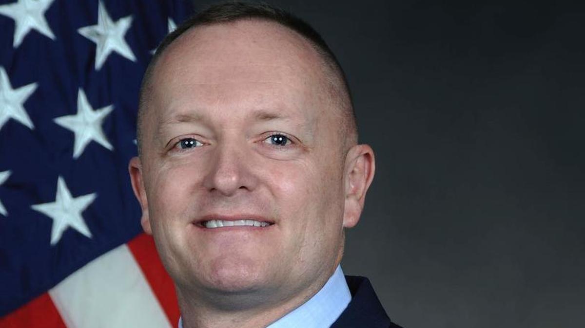 Chief Master Sgt. Jason L. France, the new U.S. Transportation Command Senior Enlisted Leader.