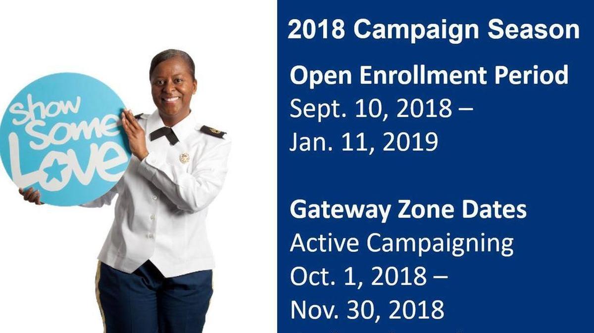 For more information on the CFC campaign, please contact Maj. David Scott at 256-1465. Courtesy graphic
