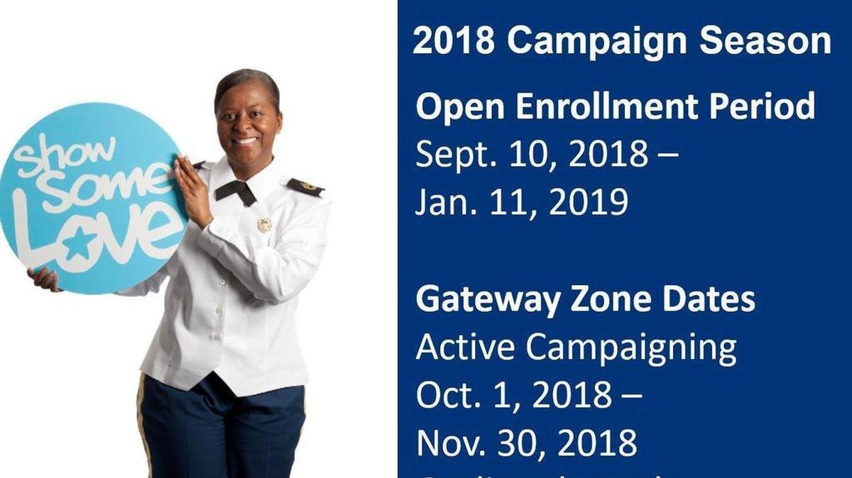 For more information on the CFC campaign, please contact Maj. David Scott at 256-1465. Courtesy graphic