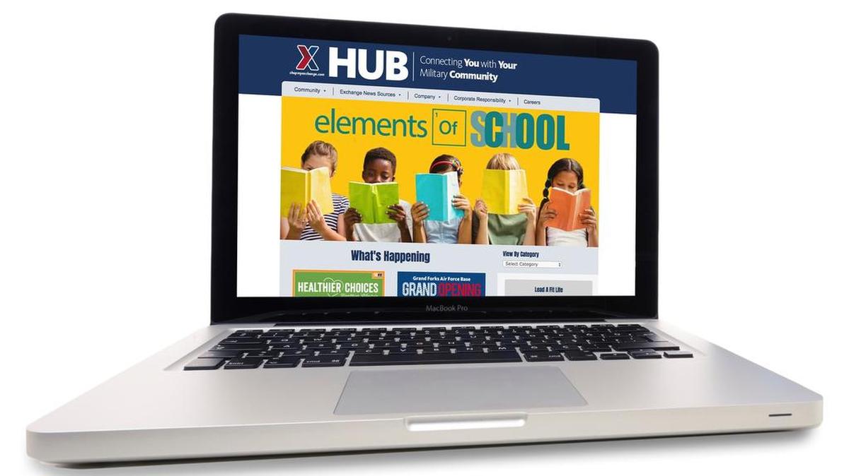 To keep Airmen and military families connected to their communities, the Army & Air Force Exchange Service has debuted a resource page on ShopMyExchange.com with up-to-date information on installation-wide events and programs. Courtesy photo