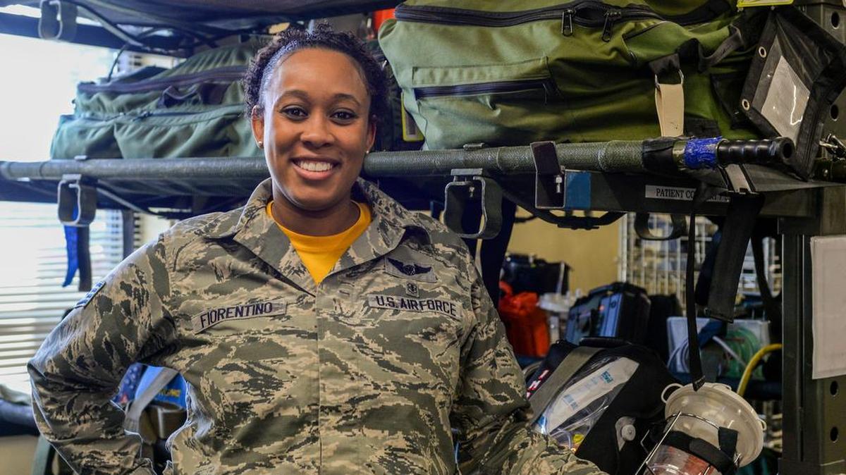 Staff Sgt. Sharnese Fiorentino, 375th Aeromedical Evacuation Squadron, is this week’s Showcase on “ICE.” After her deployment to Afghanistan, Fiorentino returned to the position of Unit Training Manager, running the squadron’s AE Operations Training Program. Fiorentino partnered with non-medical functional managers to learn how to use the Training Business Area program. She then documented processes and posted them on the squadron’s page to guarantee continuity for the squadron and the next UTM.
