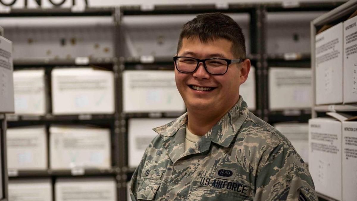Airman 1st Class Michael Yu, 375th Communications Squadron knowledge manager, is this week’s Showcase Airman.
