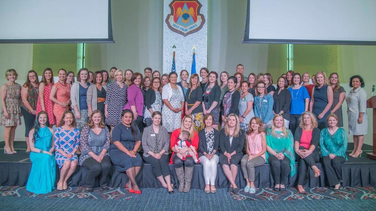Scott AFB honored its Key Spouses during an appreciation luncheon in May at the Scott Event Center. The Key Spouse Program is designed to enhance readiness by providing support to unit commanders and families of deployed servicemembers.