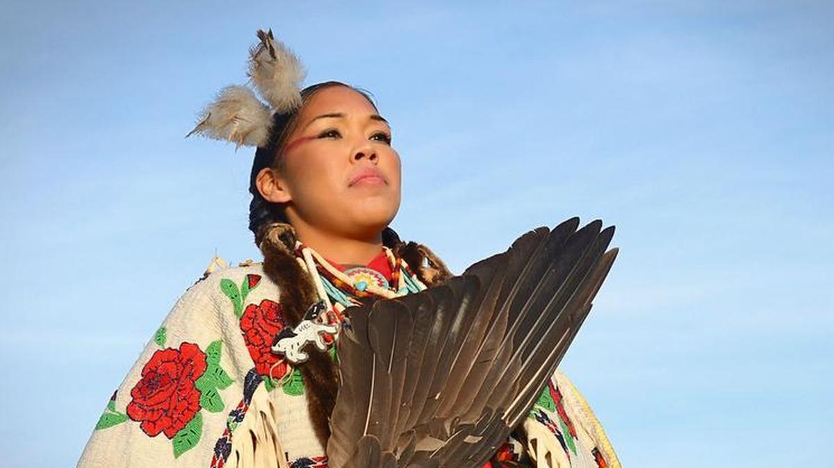 Staff Sgt. Marceline Williams, a member of the Upper Skagit Indian Tribe, shares her heritage and love of dance with the Scott Air Force Base community. She’s assigned to the 375th Force Support Squadron as the NCO in charge of the Fitness Assessment Cell.
