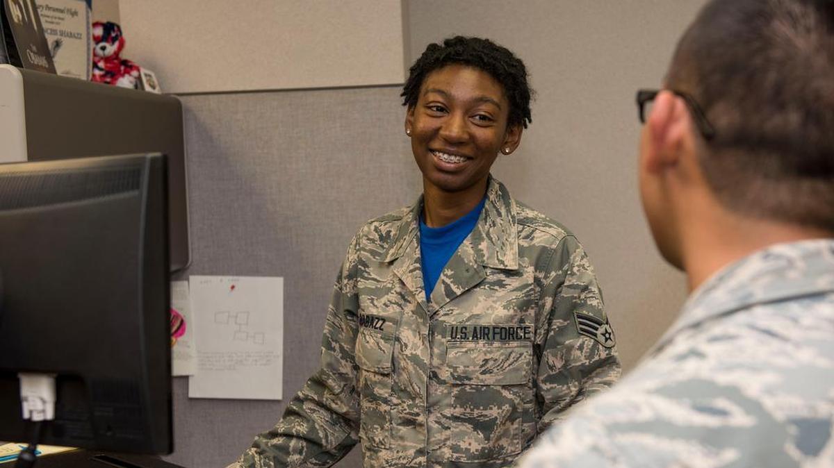 Senior Airman Princess Shabazz, 375th Force Support Squadron force management programs specialist, is this week’s Showcase Airman.