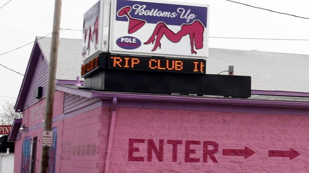 File photo of the Bottoms Up strip club.