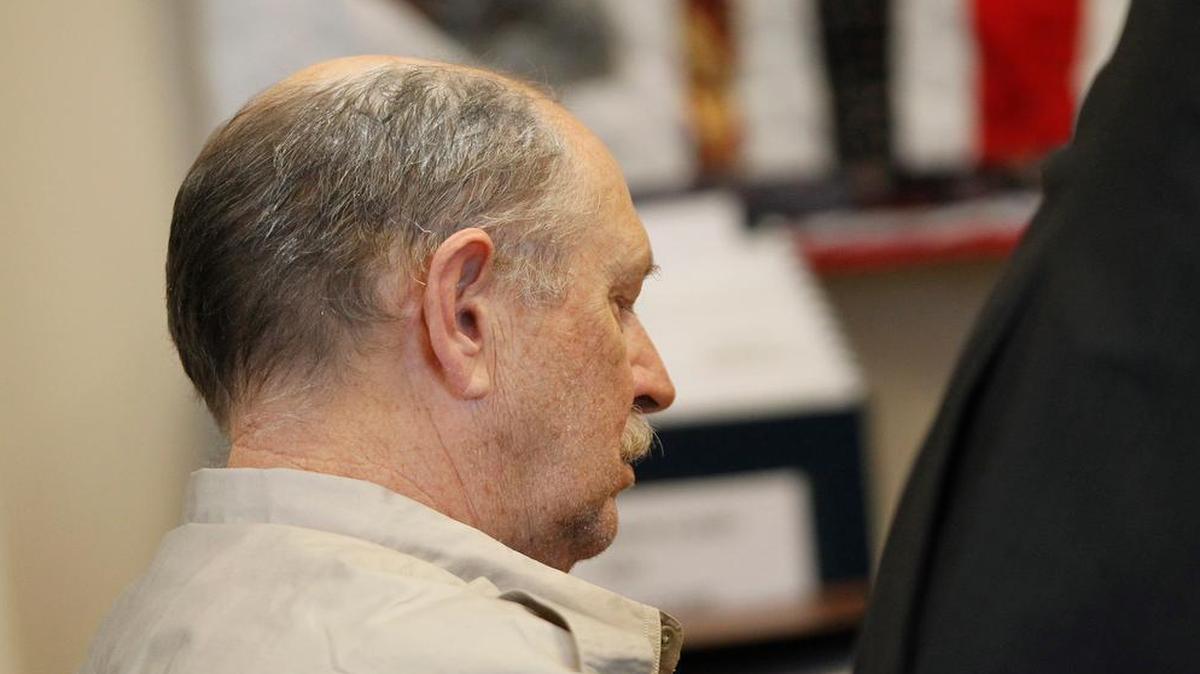 
David Hahs during his sentencing on Friday.
