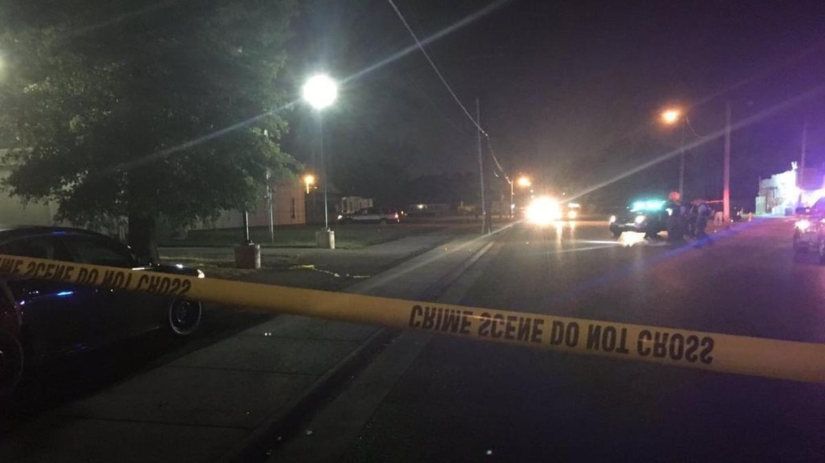 A middle-aged black man was fatally shot Tuesday night in East St. Louis.