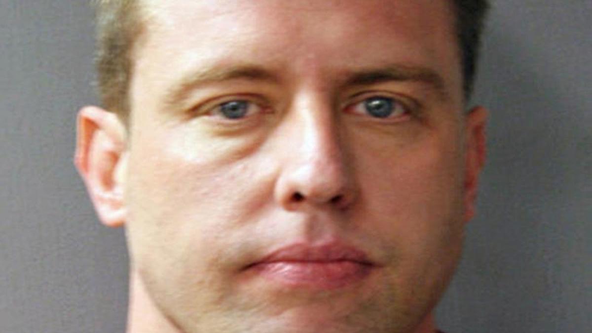 Former St. Louis police officer Jason Stockley, who is charged with first-degree murder and armed criminal action in the December 2011 shooting death of Anthony Lamar Smith.