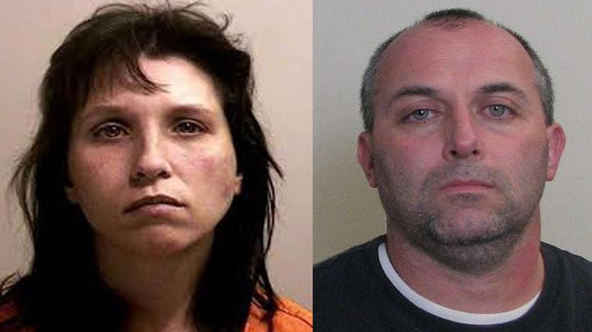 Deanna Howland, left, and Brian Barker.