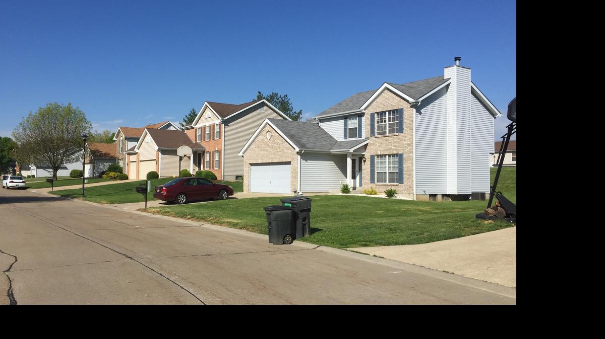 
The neighborhood where a 52-year-old man was shot Tuesday night in the 100 block of Sheffield Court in Fairview Heights.
