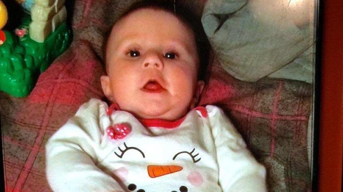 Police are searching for this 5-month-old baby who was in the back seat of a car when it was stolen from a gas station in Missouri.