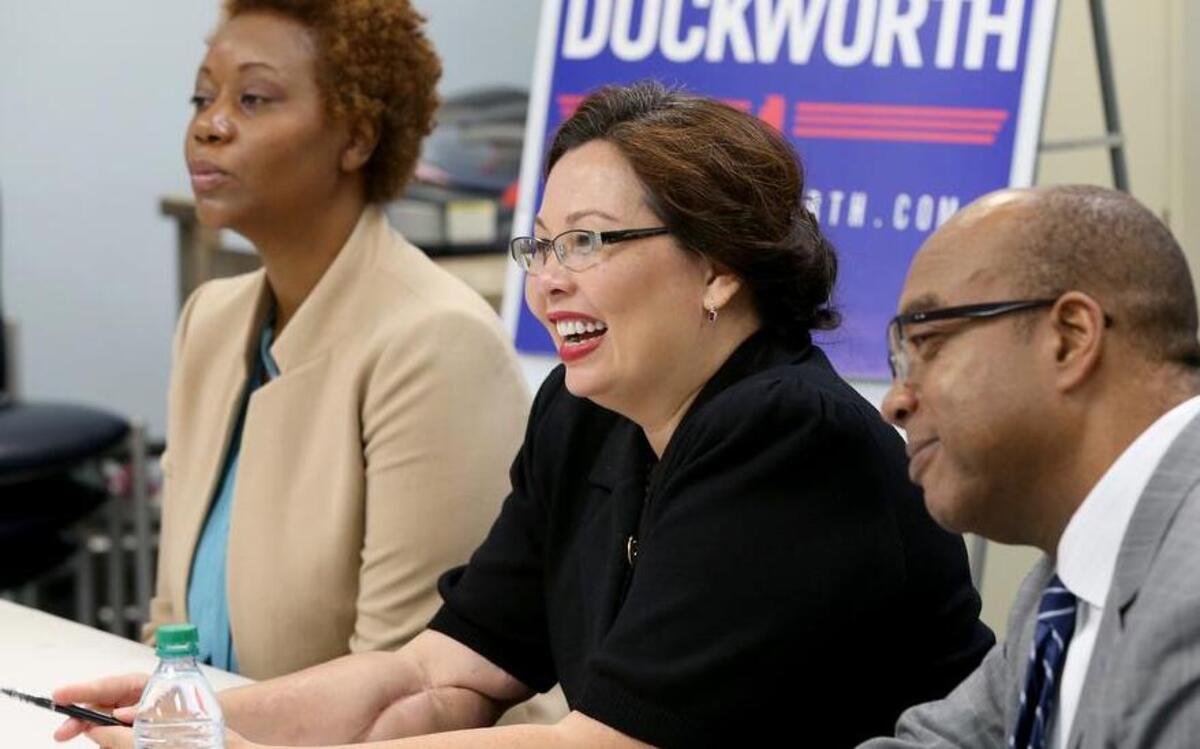 U.S. Rep., Tammy Duckworth, East St. Louis, Lessie Bates Davis ...