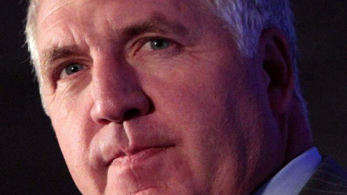 Rep. John Shimkus, R-Ill., speaks during a rally for Republican candidates Friday, Oct. 22, 2010, in Collinsville, Ill.