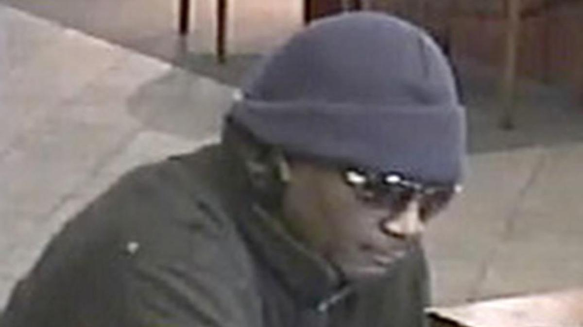The FBI released this surveillance image of the bank robber that at 9:08 a.m. Friday hit the U.S. Bank at 1820 Lebanon Ave. in Belleville.