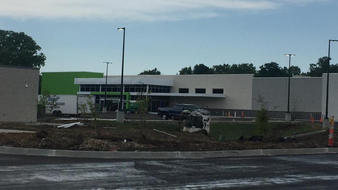 Construction of the 48,000-square-foot Walmart Neighborhood Market at 1101 Beltline Road in Collinsville is expected to be completed in mid-July.