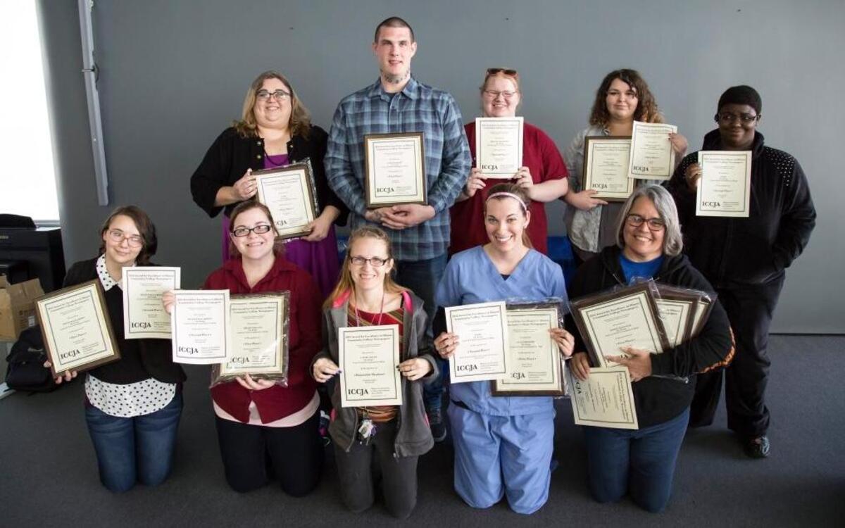 The newspaper staff at Lewis and Clark Community College’s student newspaper earned 18 awards at the Illinois Community College Journalism Association’s 2017 conference held at the Godfrey college.