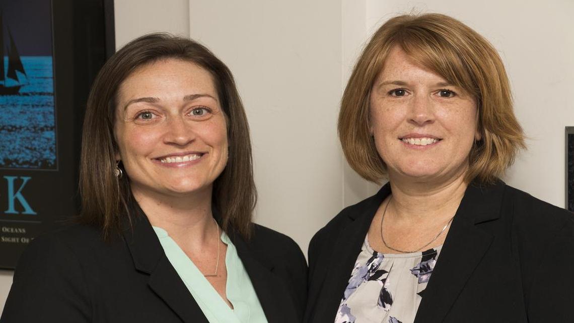 The Southwestern Illinois College Phi Beta Lambda business student organization took first place in Professional Division Membership for the North Central Region at the 2016 National Leadership Conference in Atlanta in June. Student Amanda Brown of Mascoutah, left, took 10th place in the job interview competition, while Brown and student Debbie Harris, also of Mascoutah, placed in the top 14 teams for the business presentation event.