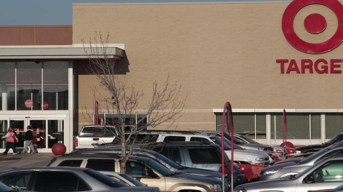 Shoppers enter and exit the Target store in Belleville.
