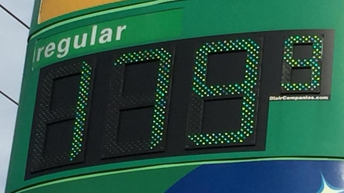 Gas was $1.79 on Thursday at the BP station at Carlyle Avenue and West Boulevard in Belleville. One expert believes we could see prices close to $1 by the end of 2016.