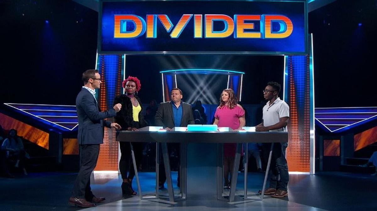 Sidney Adeniyi, far right, will appear on the game show “Divided” on Aug. 15 and will have a chance to win a part of a $85,000 jackpot.