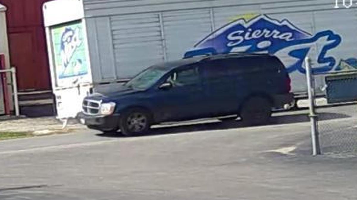 Lebanon Police released a photo of a blue SUV believed to be involved in a robbery of the Regions Bank on Thursday.