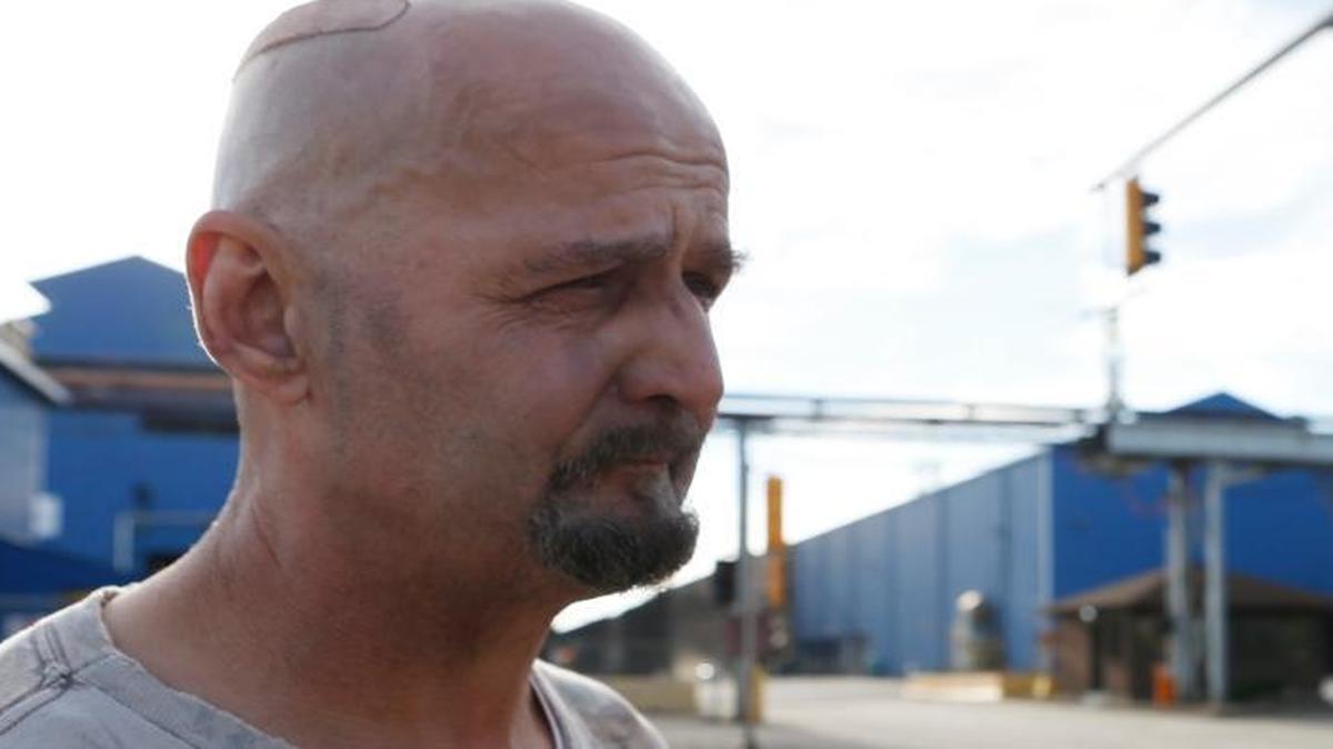 U.S. Steel employee George Yeager, of Granite City, talks about U.S. Steel's announcement to temporarily idle the Granite City plant.