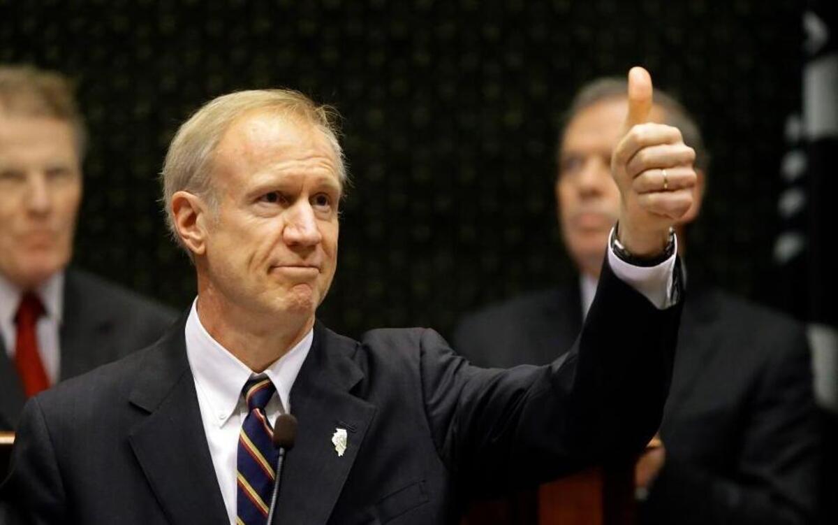 Illinois Gov. Bruce Rauner.